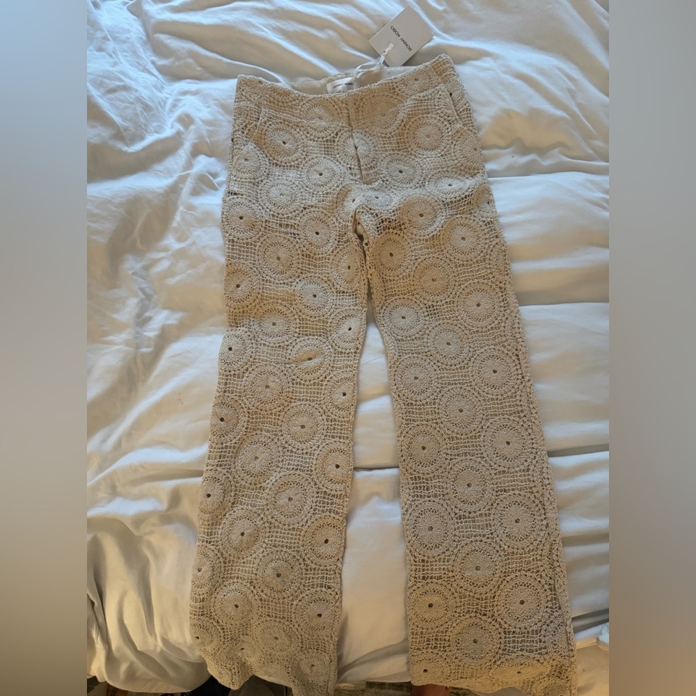 Ronny Kobo X Free People Crochet Pants - Picture 5 of 6